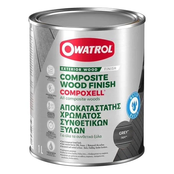 Φωτογραφία προϊόντος: ΑΠΟΚΑΤΑΣΤΑΤΗΣ OWATROL COMPOXELL GREY - 1L NewPlan