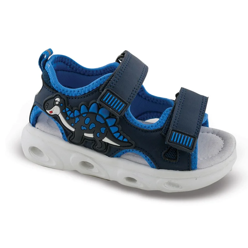 Φωτογραφία προϊόντος: Παιδικά πέδιλα Zak Shoes SD29107 μπλε με φωτάκια
