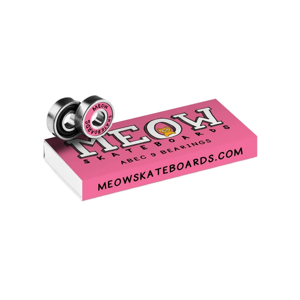 Φωτογραφία προϊόντος: MEOW SKATEBOARDS MEOW ρουλεμάν Abec 9 - Ροζ