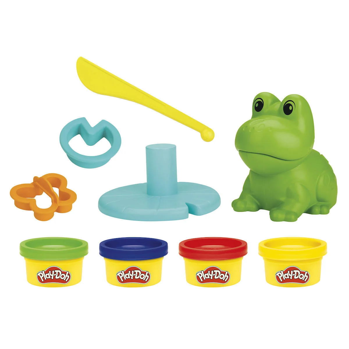 Φωτογραφία προϊόντος: Hasbro Play-Doh Πλαστελίνη - Παιχνίδι Βατραχάκι για 3+ Ετών, 4τμχ