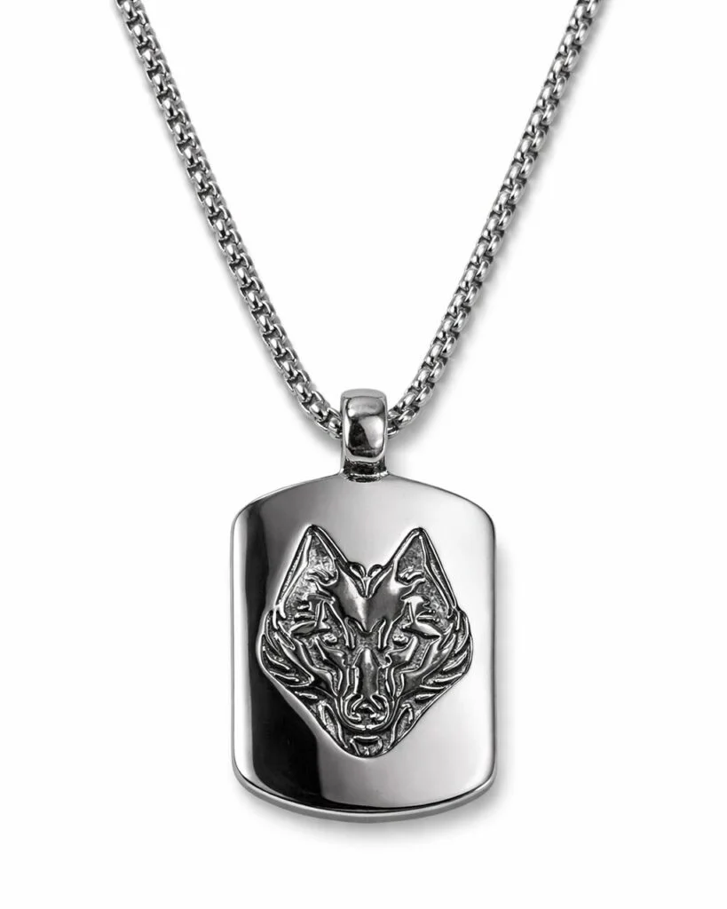Φωτογραφία προϊόντος: Ghetto Stainless Steel Wolf Pendant Necklace | Unisex