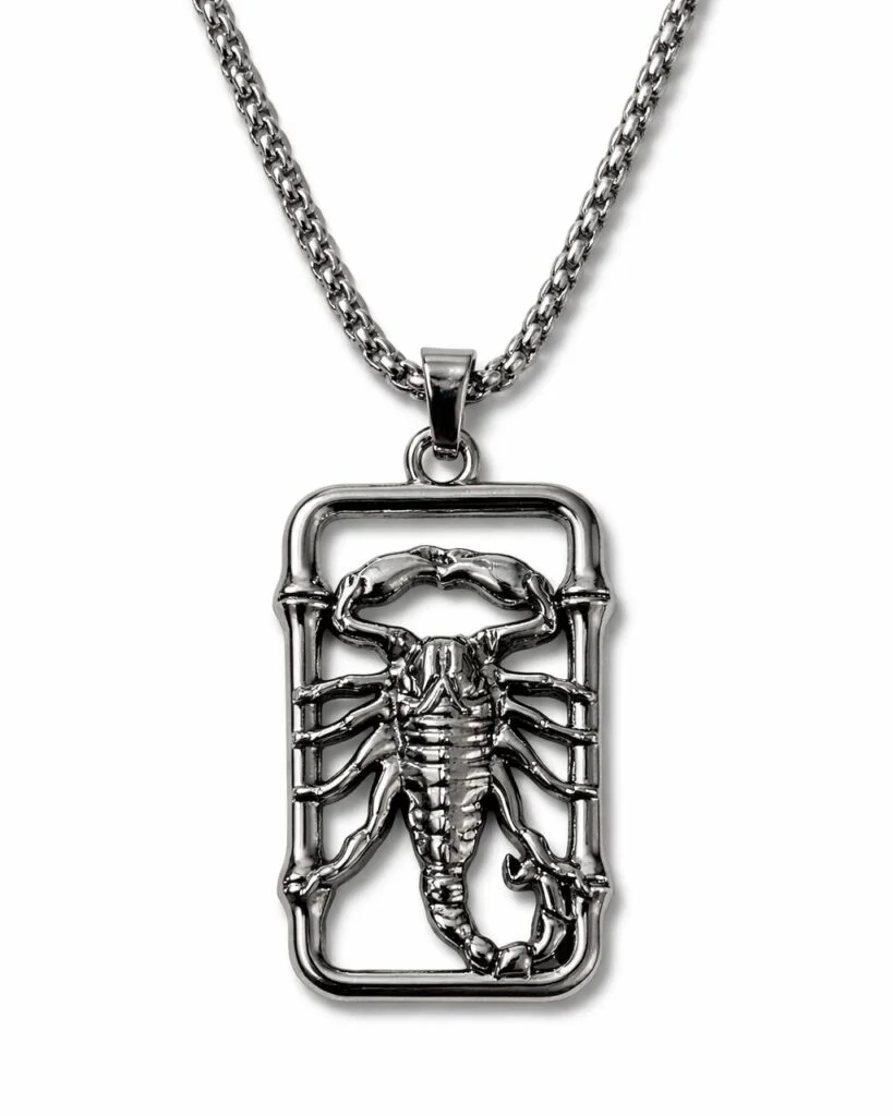 Φωτογραφία προϊόντος: Ghetto Stainless Steel Scorpio Pendant Necklace | Unisex