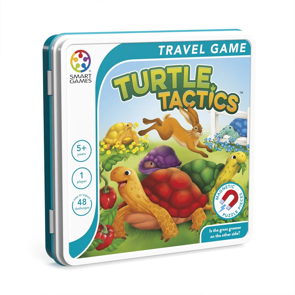 Φωτογραφία προϊόντος: Smartgames Turtle Tactics - Μαγνητικό Παιχνίδι Λογικής Χελωνάκια (48 challenges)