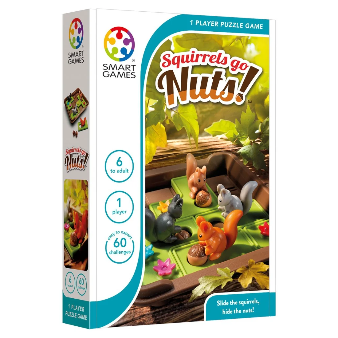 Φωτογραφία προϊόντος: Smartgames Squirrels Go Nuts! - Σκιουράκια Επιτραπέζιο Παιχνίδι Λογικής