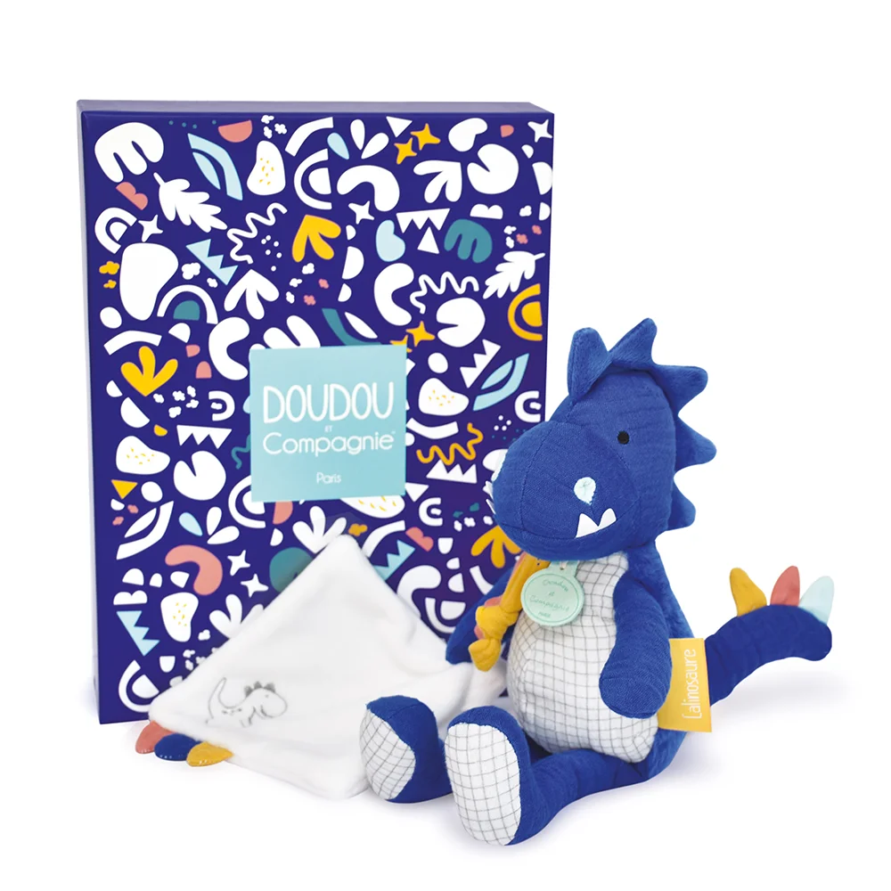 Φωτογραφία προϊόντος: Doudou et Companie - Sashou, pantin dinosaure avec Doudou