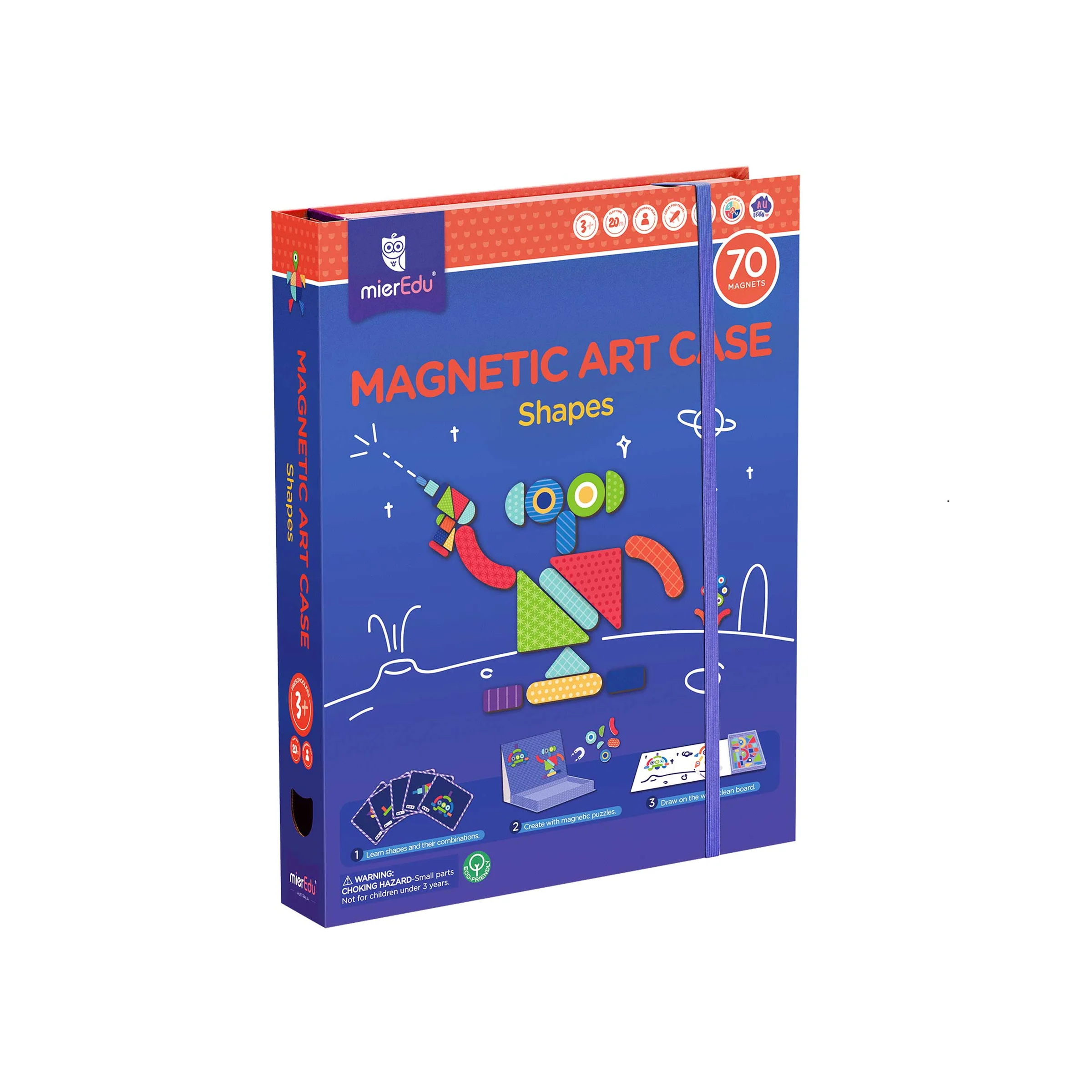 Φωτογραφία προϊόντος: mierEdu Magnetic Art Case - Shapes