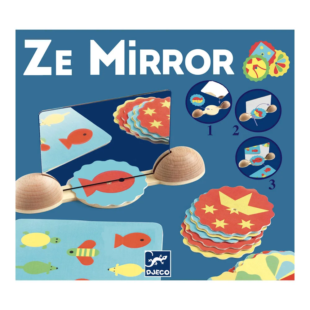 Φωτογραφία προϊόντος: Djeco Ze Mirror Images Παιχνίδι με καθρέφτη Βρείτε το αντικείμενο
