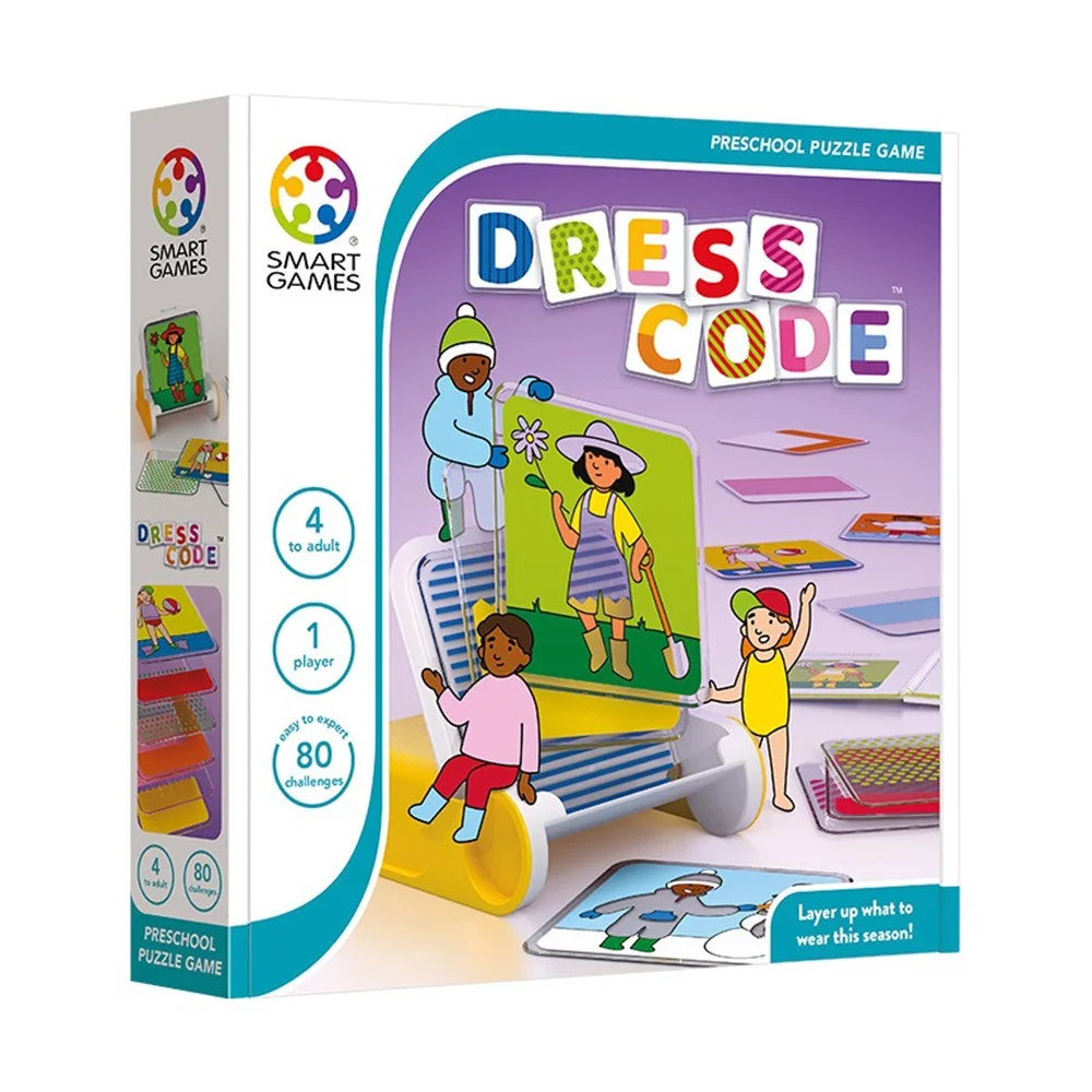 Φωτογραφία προϊόντος: Smartgames Dress Code - Παιχνίδι Λογικής (80 challenges)