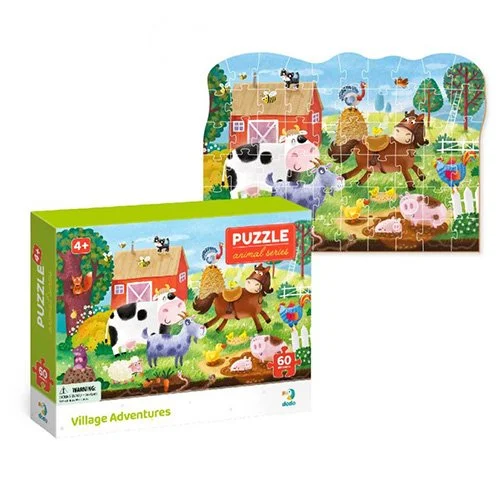 Φωτογραφία προϊόντος: Dodo Puzzle Animal Series - Περιπέτεια στη Φάρμα -Village Adventure
