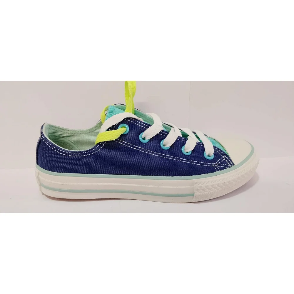Φωτογραφία προϊόντος: Converse All Star CT DBL TNG OX BLUE/GREEN 308784