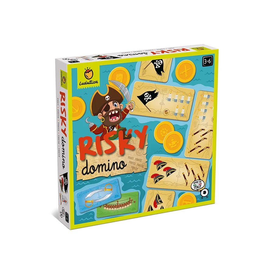 Φωτογραφία προϊόντος: Ludattica Risky Domino Πειρατές