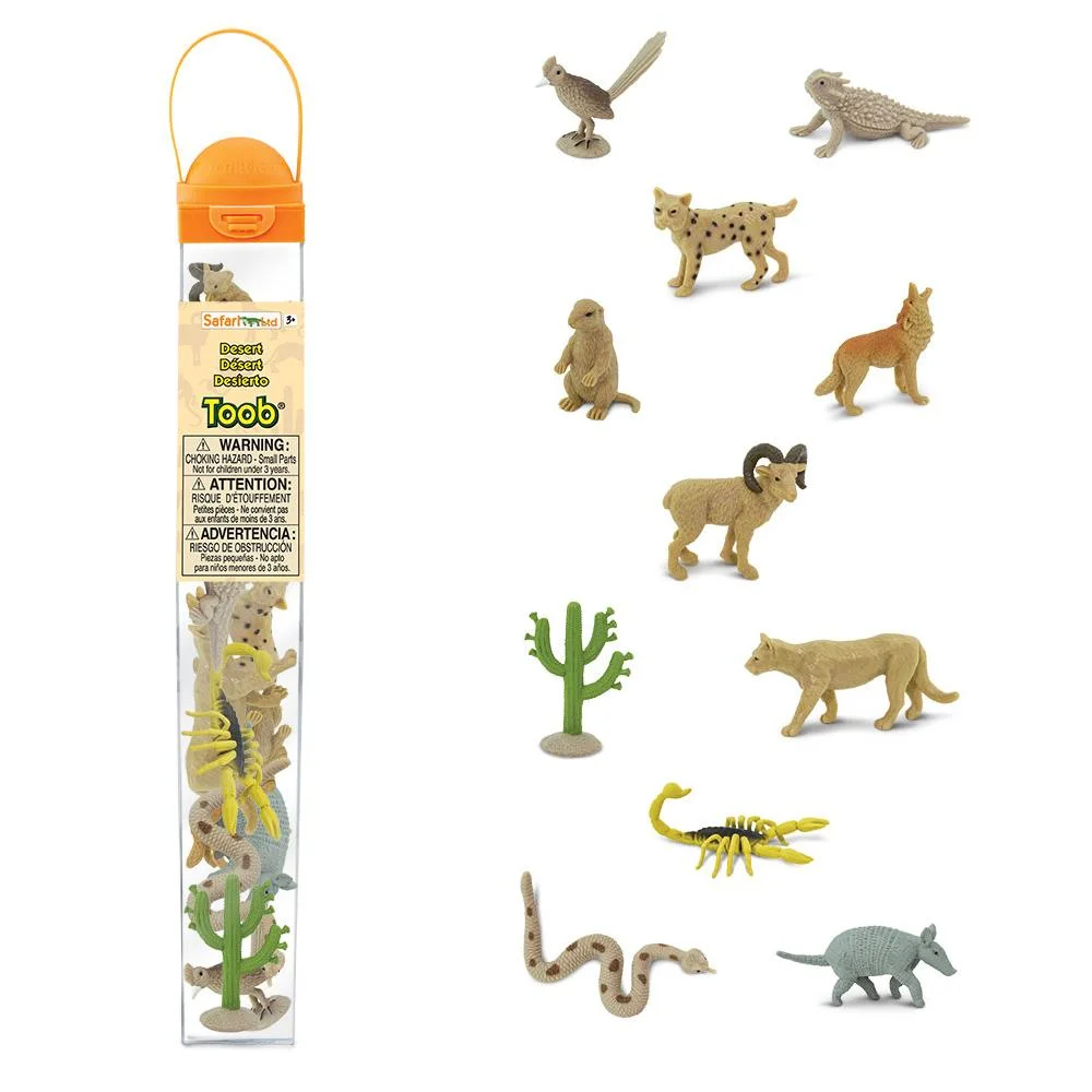 Φωτογραφία προϊόντος: Safari Toobs - Μινιατούρες Safari - Desert - Ζώα της Ερήμου