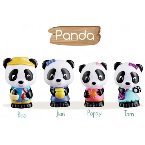Φωτογραφία προϊόντος: Klorofil Οικογένεια "Panda" 4τμχ.