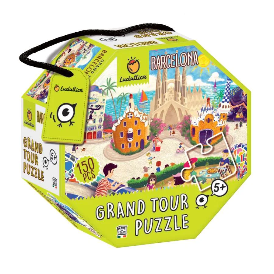 Φωτογραφία προϊόντος: Ludattica Grand Tour Puzzle Βαρκελώνη
