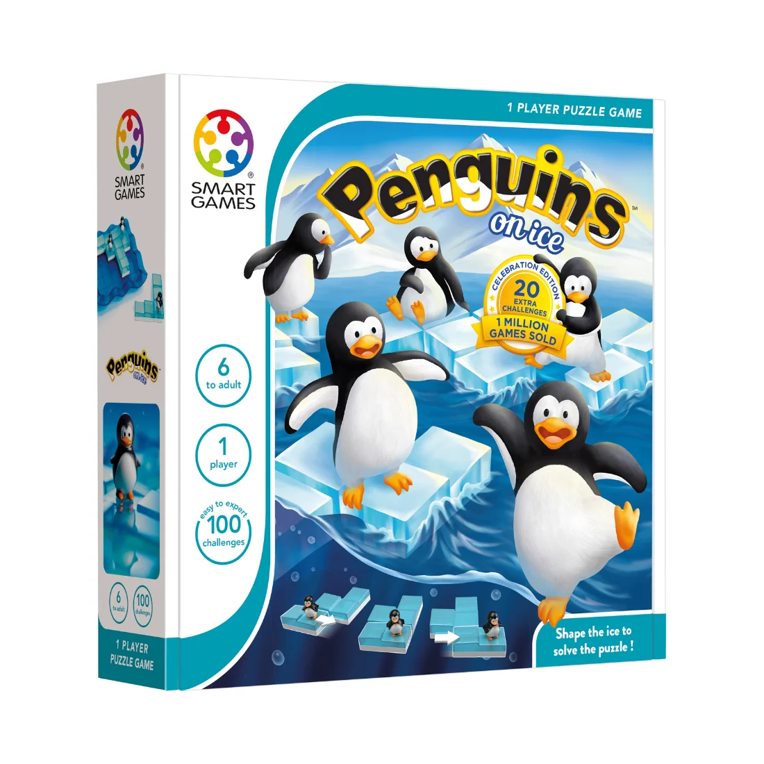 Φωτογραφία προϊόντος: Smartgames Penguins on Ice - Πιγκουίνοι στον πάγο (80 challenges)