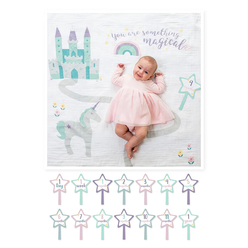 Φωτογραφία προϊόντος: Lulujo kids Lulujo Mουσελίνα φωτογράφισης + Κάρτες Something Magical