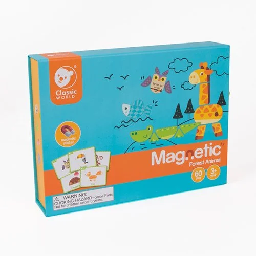 Φωτογραφία προϊόντος: Classic World Magnetic Forest Animals - Μαγνητικό Παιχνίδι Ζωάκια