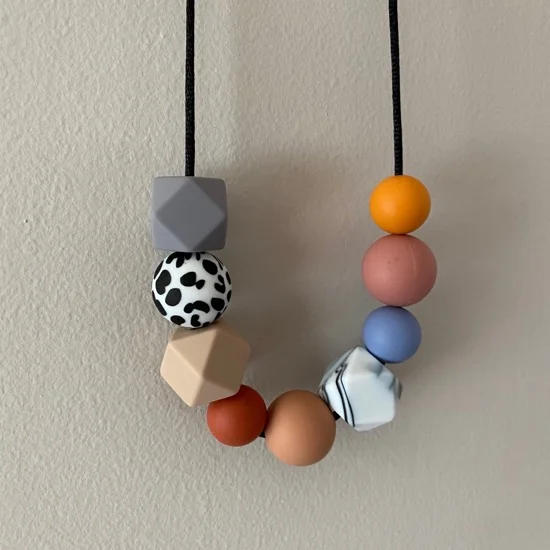 Φωτογραφία προϊόντος: Noknok MUM Silicon TEETHING NECKLACE | JUNGLE