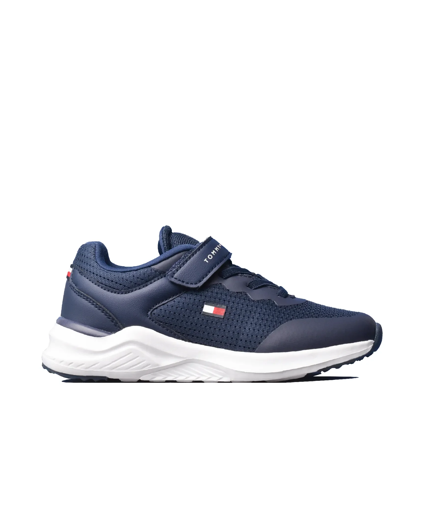 Φωτογραφία προϊόντος: Παιδικά Παπούτσια Tommy Hilfiger Flag Low Cut Lace-Up/Velcro T3X9-33672-1756A800 Μπλε για μεγάλα παιδιά