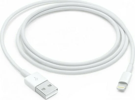 Φωτογραφία προϊόντος: Ezra USB to Lightning Cable Λευκό 1m (DC72)