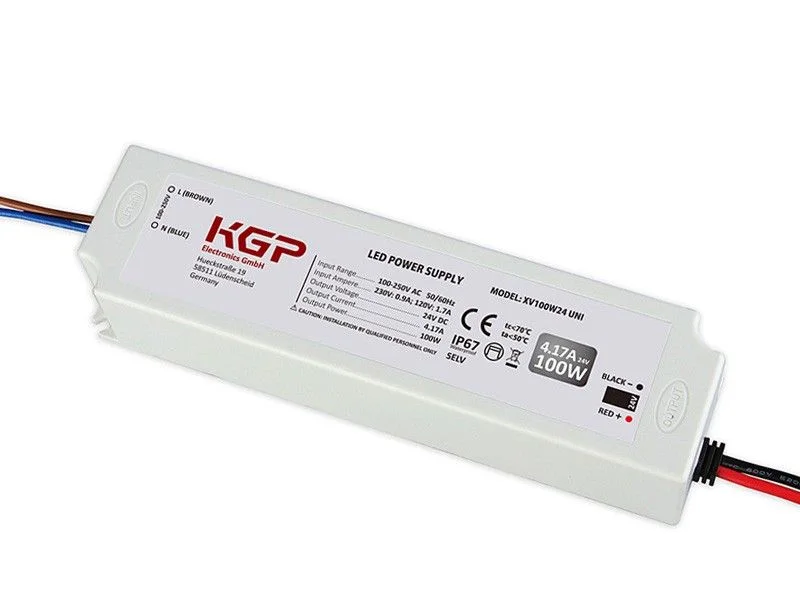 Φωτογραφία προϊόντος: KGP Power Supply XV100W24_UNI 100W 24V LED Power Supply Plastic IP67 - ECO (3 years)