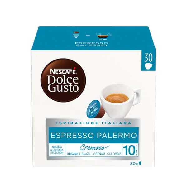 Φωτογραφία προϊόντος: Nescafe Espresso Palermo XL 30 τμχ | Dolce Gusto