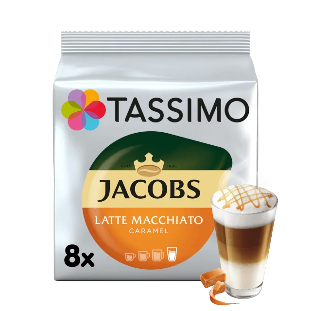 Φωτογραφία προϊόντος: Tassimo Latte Macchiato Caramel 8 τμχ