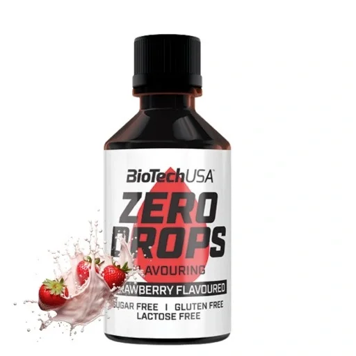 Φωτογραφία προϊόντος: BiotechUSA Biotech USA Έλαιο Τροφίμων με Άρωμα Strawberry Χωρίς Γλουτένη 50ml
