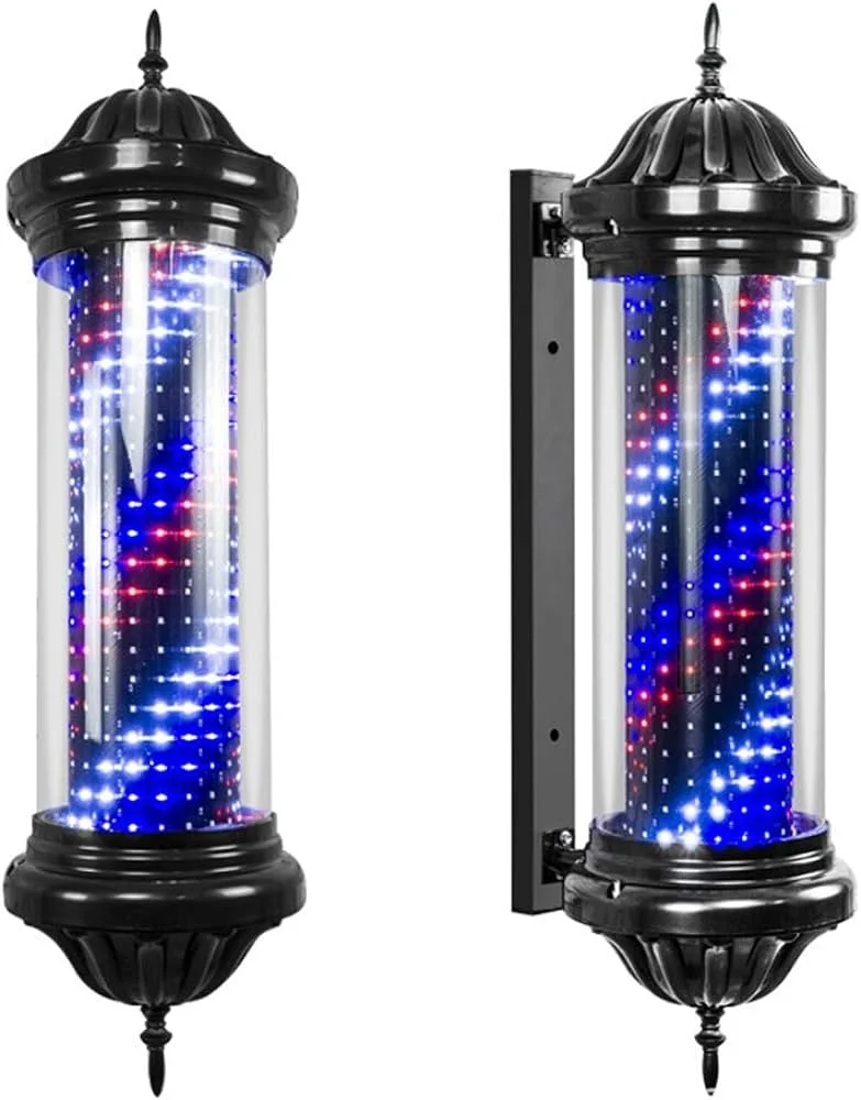 Φωτογραφία προϊόντος: BARBER POLE ROTATING LIGHT LED