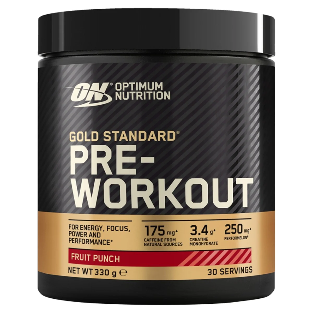 Φωτογραφία προϊόντος: Optimum Nutrition Gold Standard Pre-Workout 330gr Fruit Punch