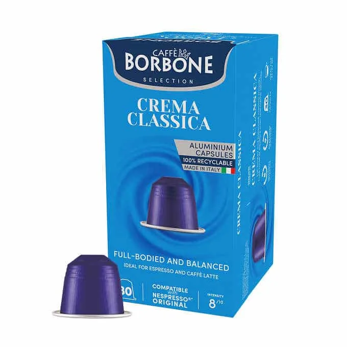Φωτογραφία προϊόντος: Borbone Crema Classica Aluminum 30 τμχ | Nespresso