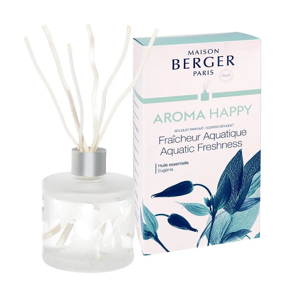 Φωτογραφία προϊόντος: Maison Berger Paris Scented Bouquet Διαχύτης Αρώματος Aroma Happy Aquatic Freshness180ml