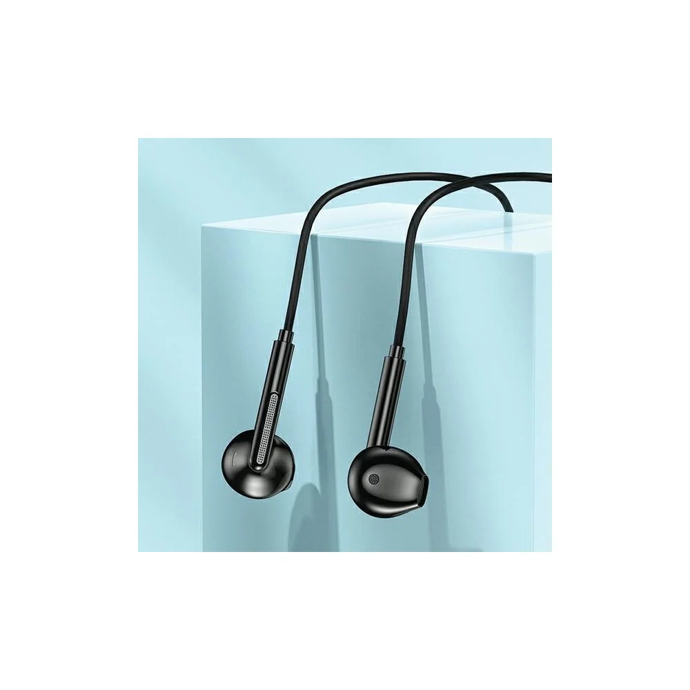 Φωτογραφία προϊόντος: AWEI PC-7T USB-C 1.2M WIRED IN-EAR HEADPHONES BLACK