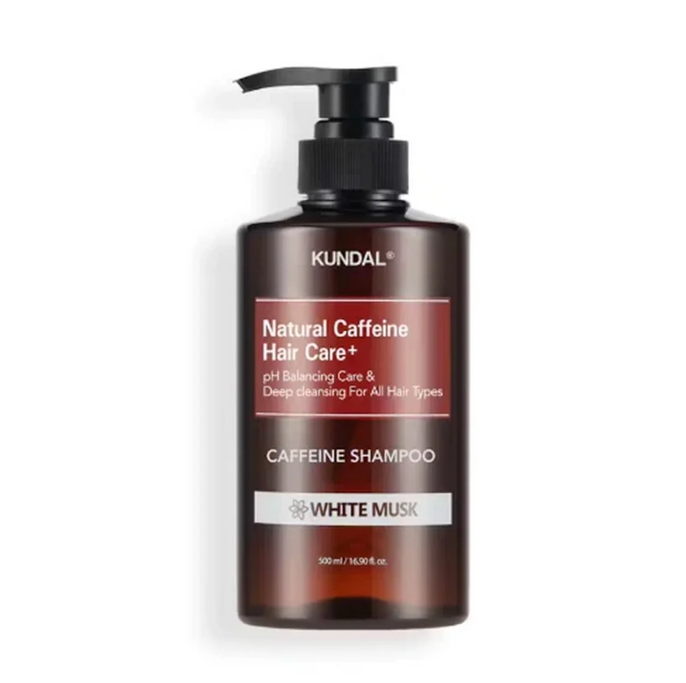 Φωτογραφία προϊόντος: KUNDAL - Caffeine Shampoo - White Musk 500ml