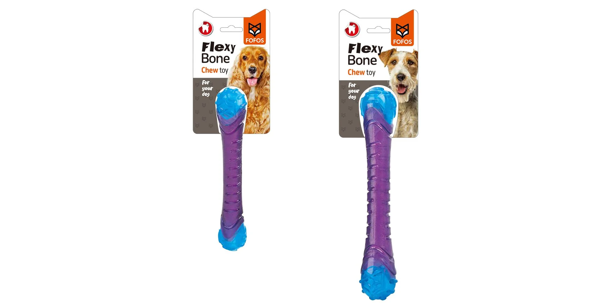 Φωτογραφία προϊόντος: FOFOS FLEXY BONE CHEW TOY 32cm