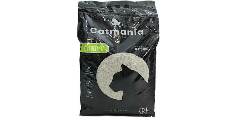 Φωτογραφία προϊόντος: Catmania Άμμος Γάτας Green Apple Clumping 10lt