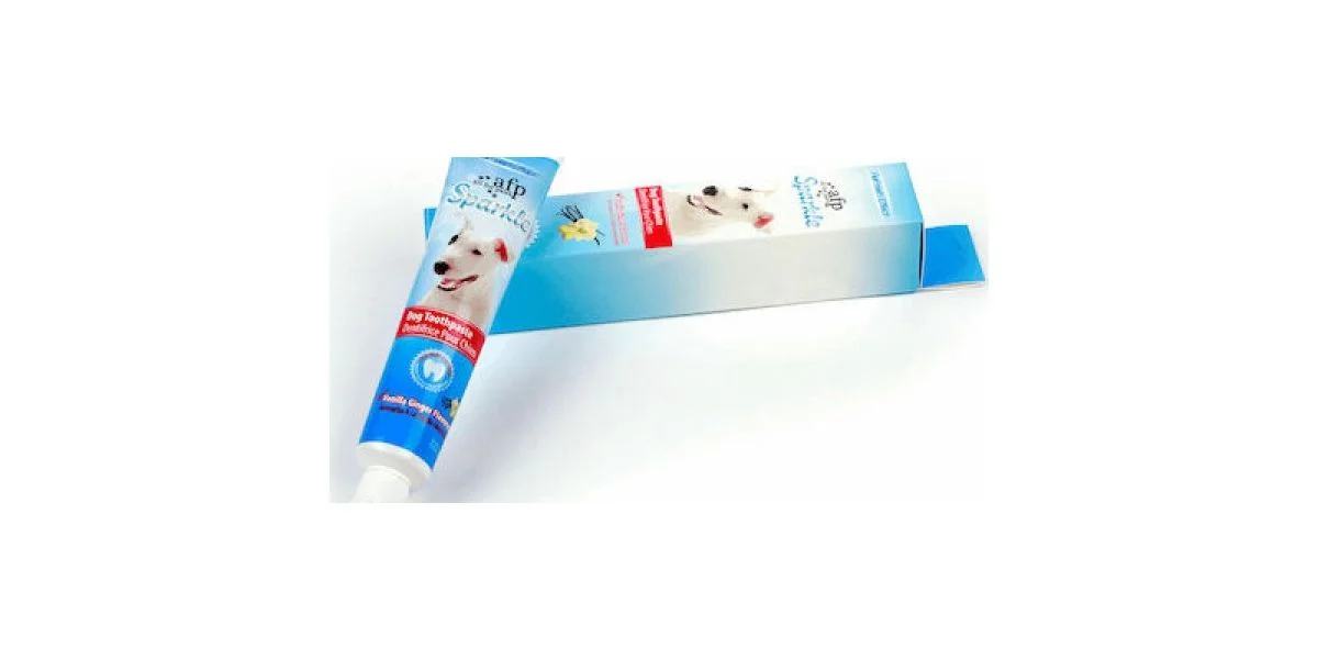 Φωτογραφία προϊόντος: ΟΔΟΝΤΟΚΡΕΜΑ ΣΚΥΛΟΥ SPARKLES TOOTHPASTE VANILLA GINGER 60G