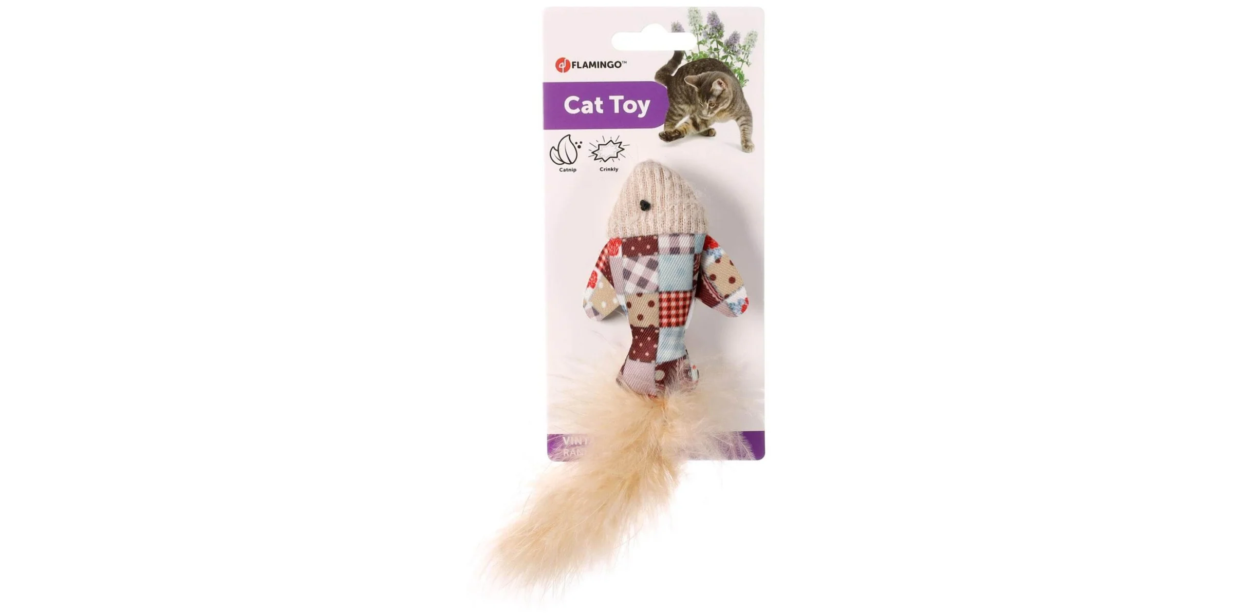 Φωτογραφία προϊόντος: VINTA FISH + FEATHER 20CM0