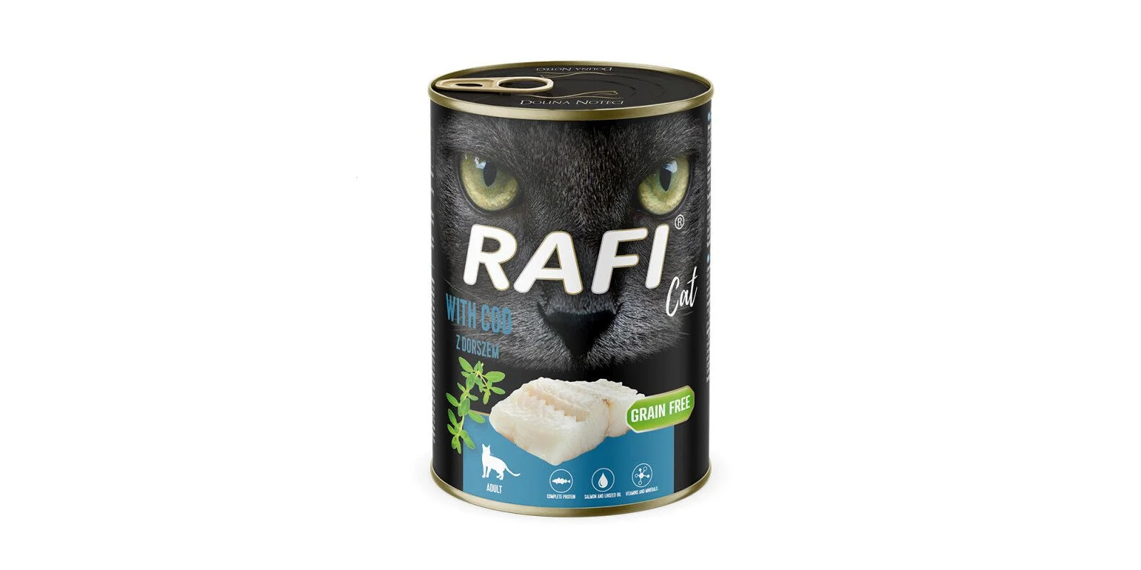 Φωτογραφία προϊόντος: RAFI CAT Adult Μπακαλιάρος Πατέ 400gr