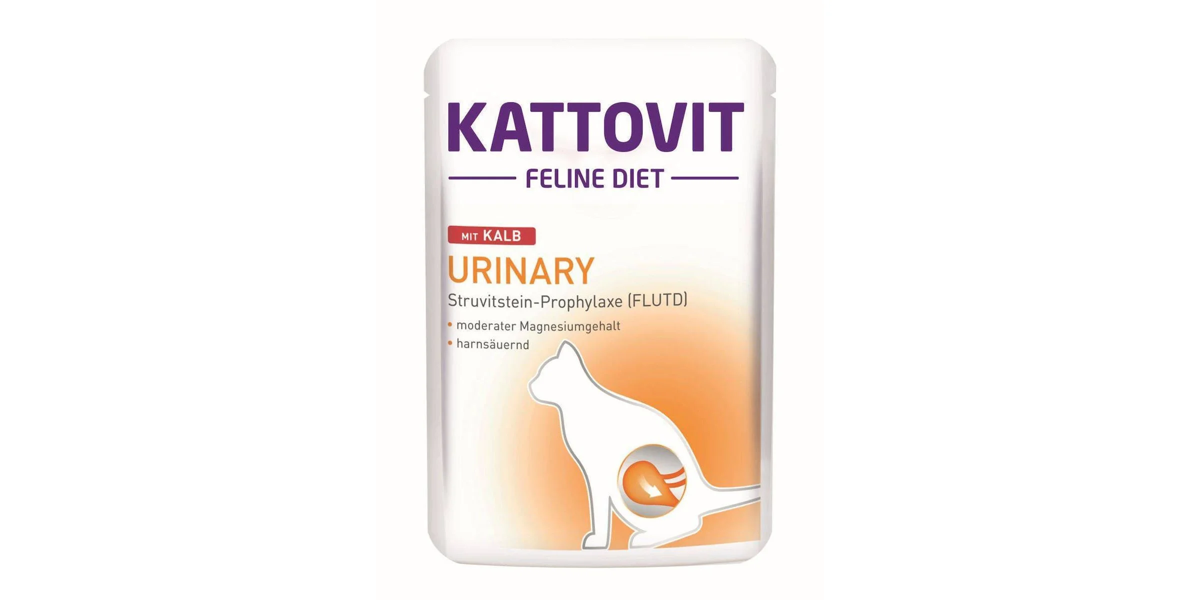 Φωτογραφία προϊόντος: Υγρή Τροφή Γάτας Kattovit Feline Diet Urinary Veal σε φακελάκι 85gr