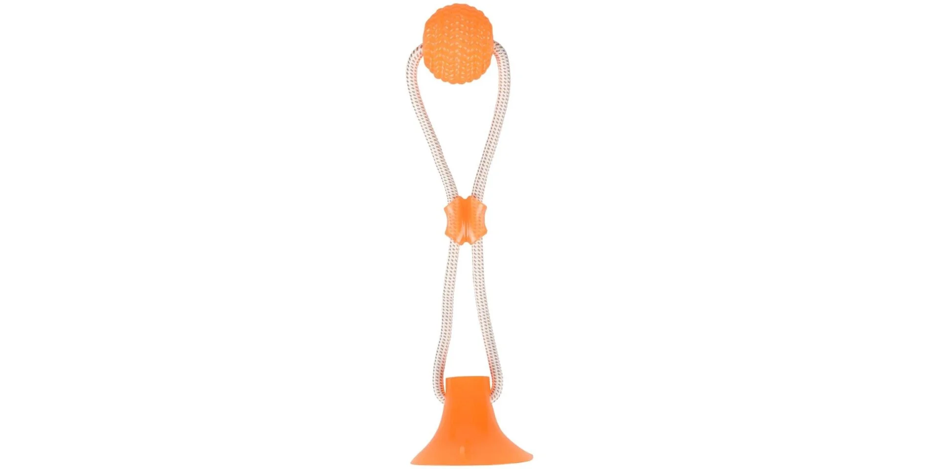 Φωτογραφία προϊόντος: TPR ZUKI BALL WITH SUCTION CUP ORANGE