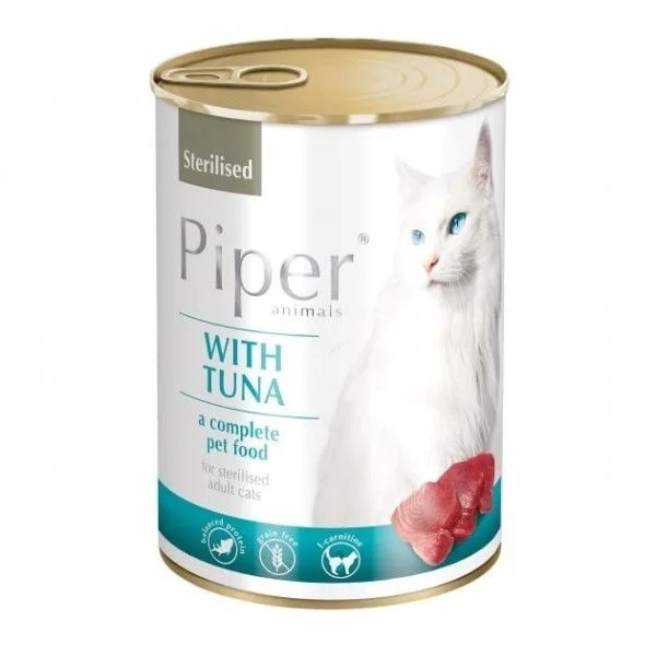 Φωτογραφία προϊόντος: PIPER CAT ADULT STERILISED TONOΣ 400GR