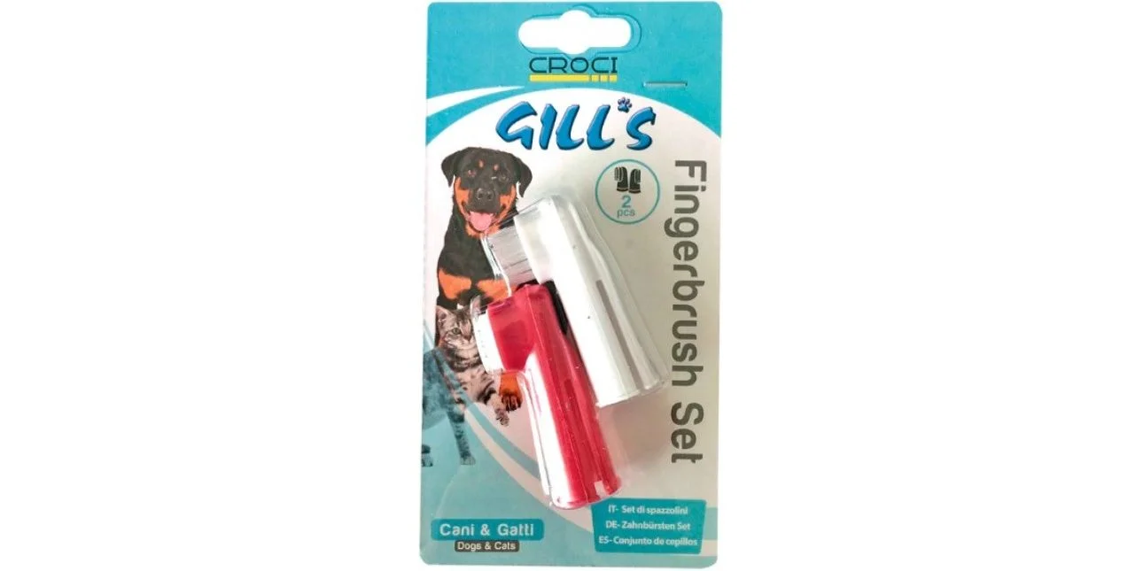 Φωτογραφία προϊόντος: GILL S FINGER TOOTHBRUSH SET