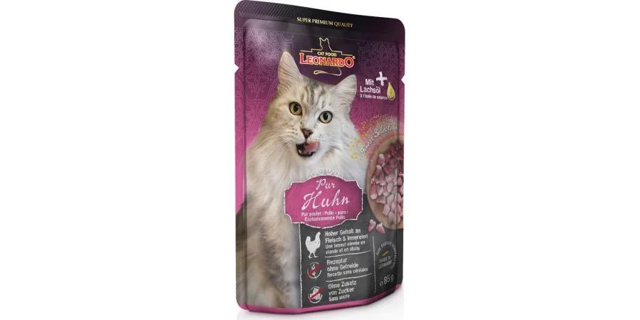 Φωτογραφία προϊόντος: Φακελάκι Leonardo Pouches Chicken 85gr
