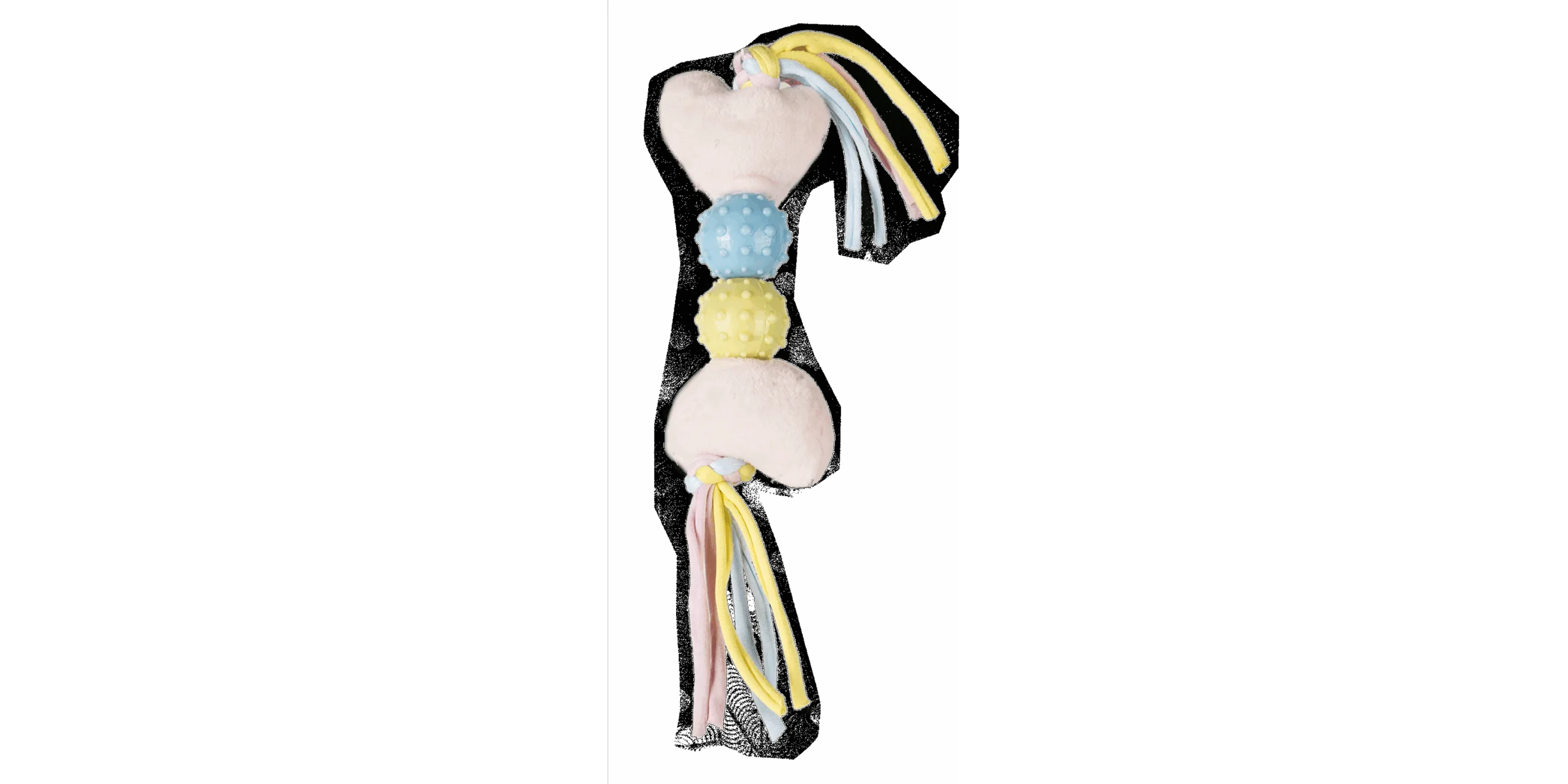Φωτογραφία προϊόντος: FOFOS PUPPY TEETHING TOY ΡΟΖ