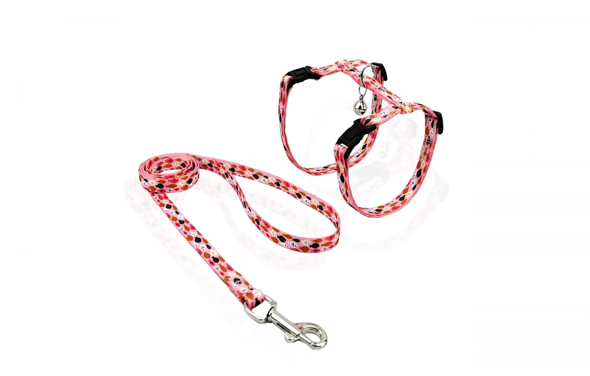 Φωτογραφία προϊόντος: Cat Harness + Leash Fish Flock