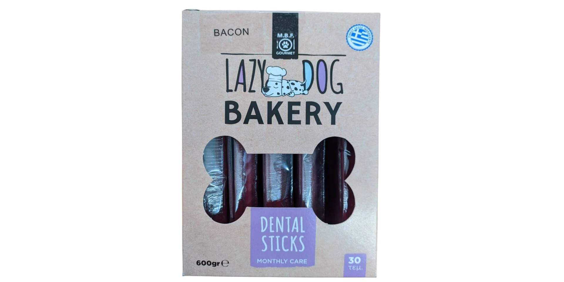 Φωτογραφία προϊόντος: MBF DENTAL STICKS BACON MONTHLY CARE 600GR