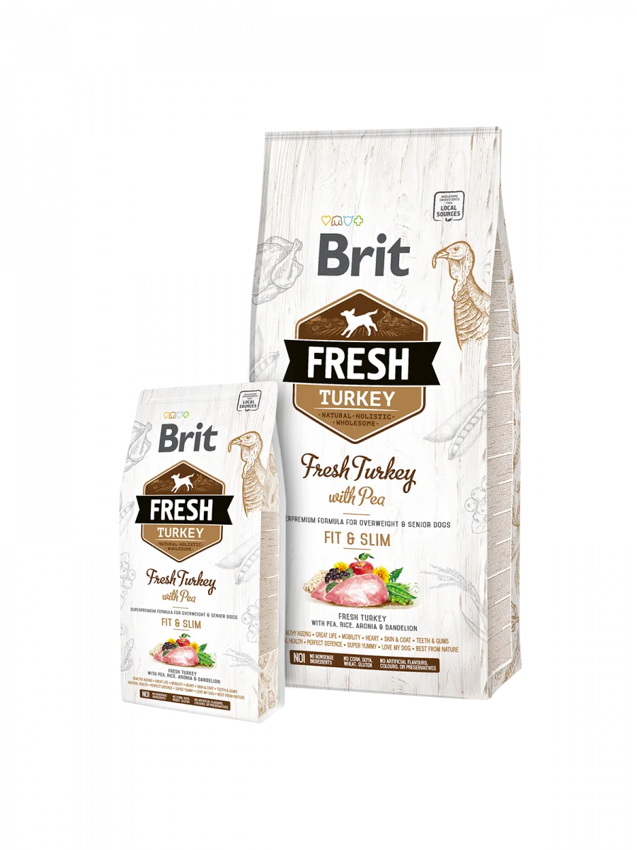 Φωτογραφία προϊόντος: Brit Fresh® Turkey Light + Senior Fit + Slim