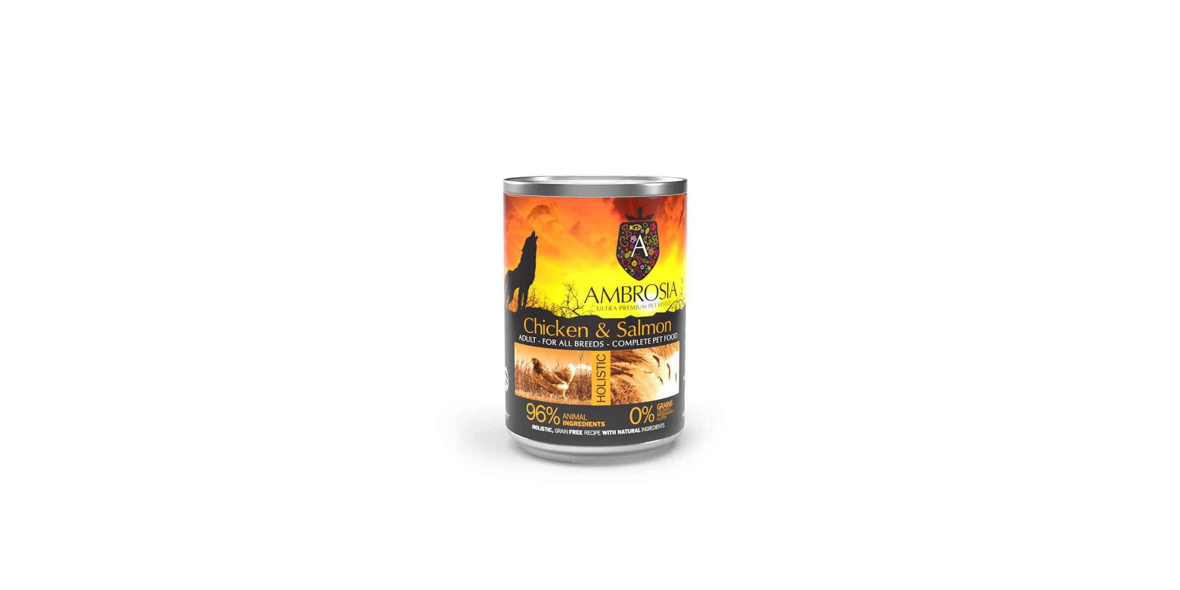 Φωτογραφία προϊόντος: AMBROSIA GRAIN FREE ADULT FRESH CHICKEN + SALMON 400g