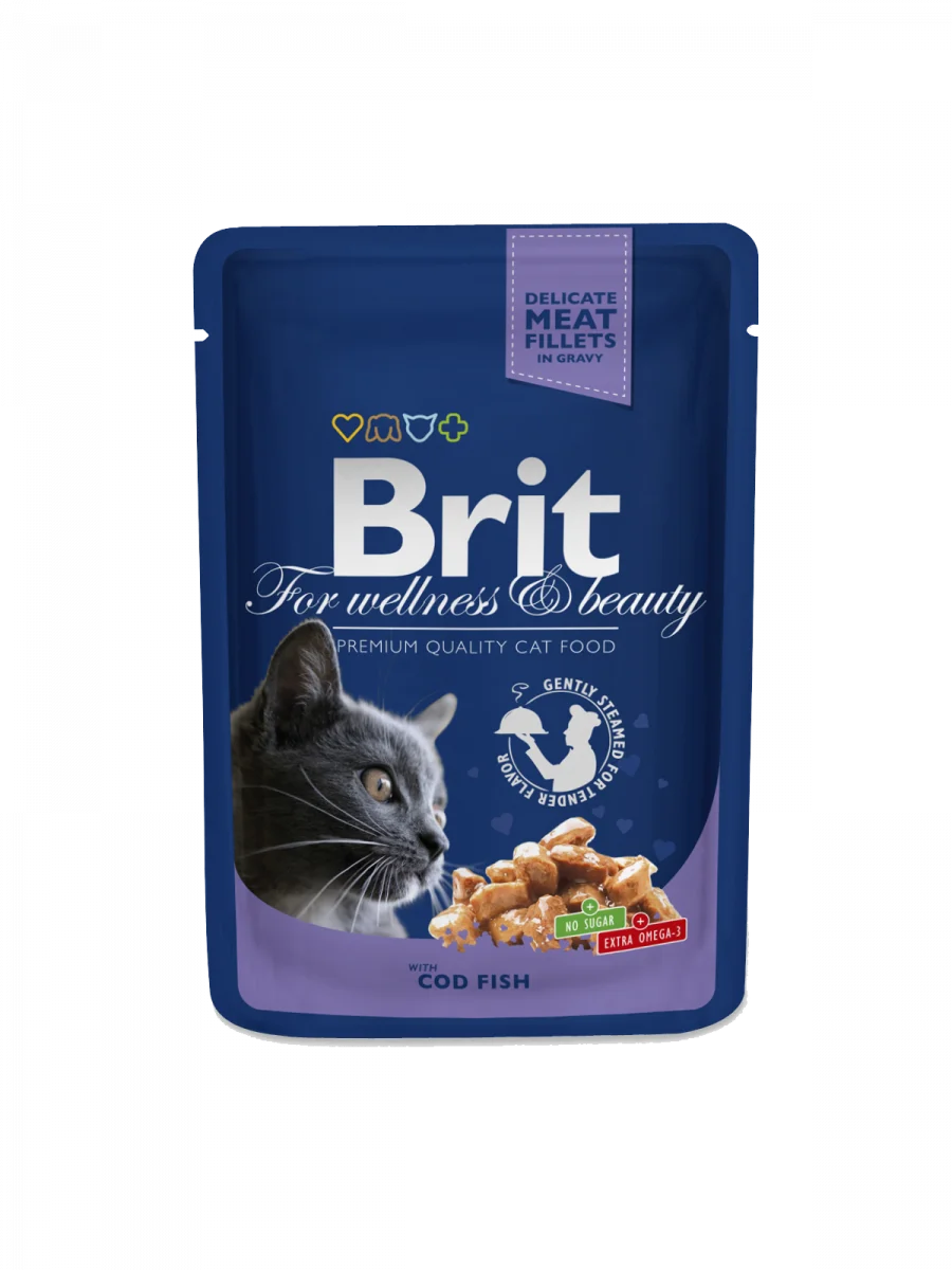 Φωτογραφία προϊόντος: Brit Premium® Pouches Cod Fish